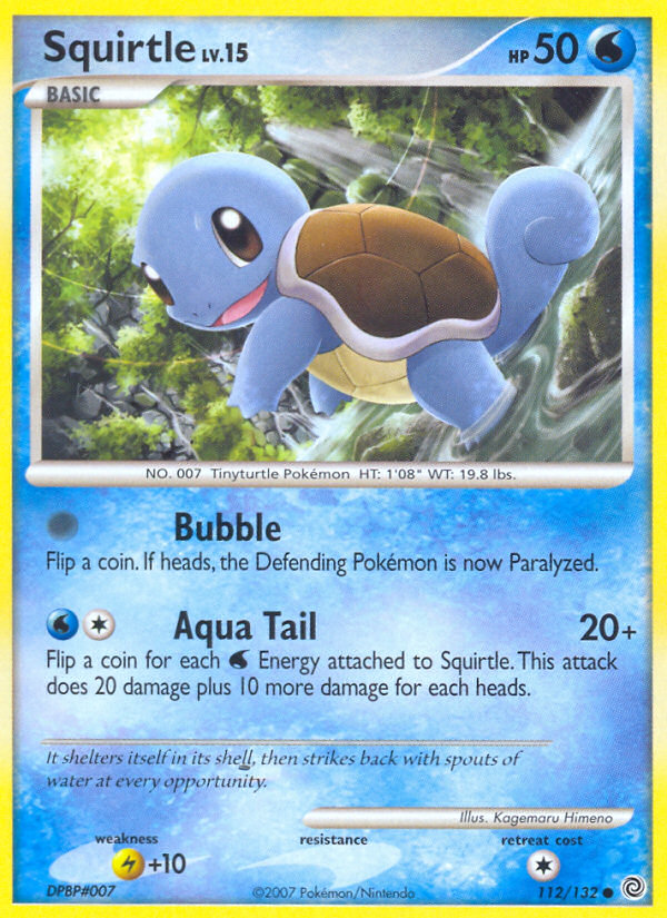 Secret Wonders Squirtle #112/132